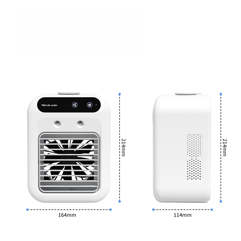 USB spray humidification fan