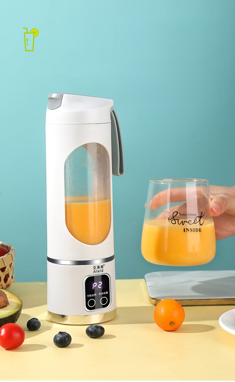 Making a fresh fruit smoothie with the powerful 22000 RPM personal blender.