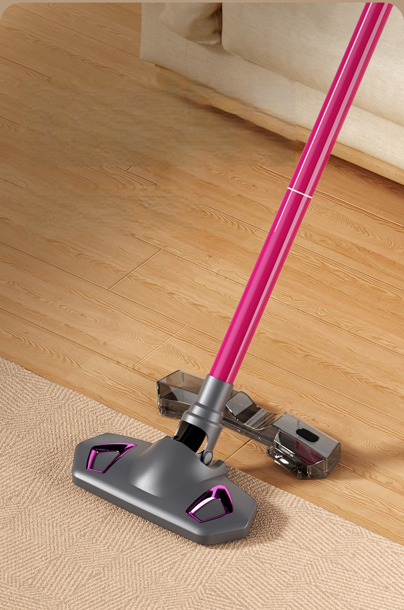 Wet and dry vacuum cleaner picking up spilled liquid with 300ML water tank